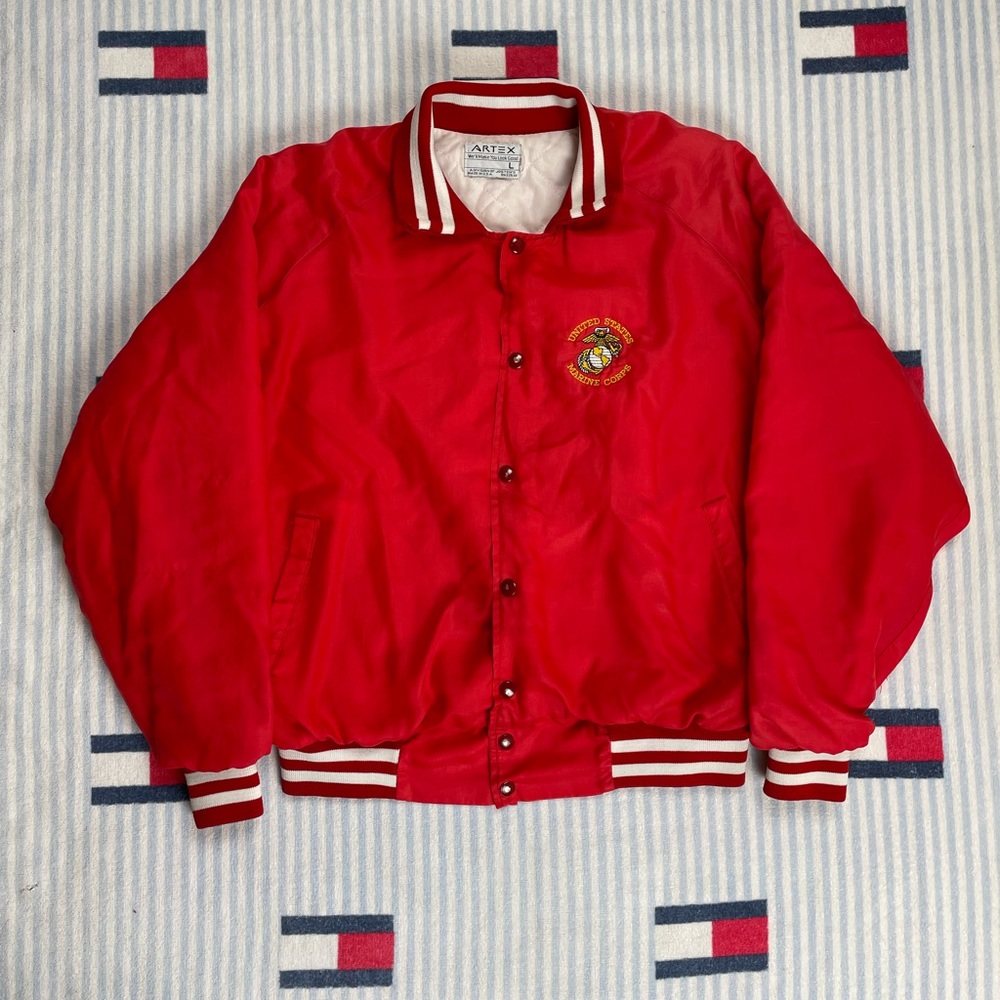 Vintage Artex US Marine Corps button jacket
